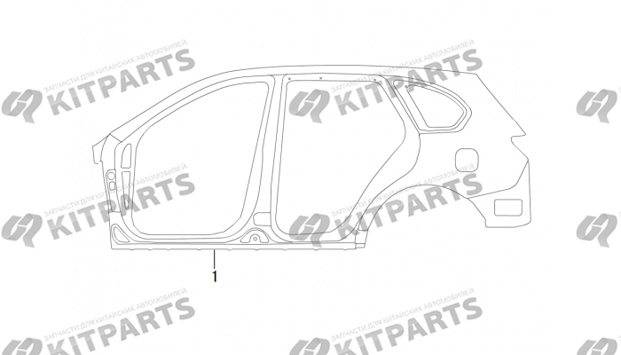 Боковая панель Haval H8