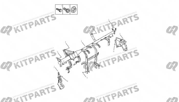 CROSS BEAM,DASH BOARD# Geely