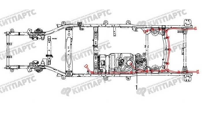 Жгут проводов рамы Great Wall DW Hower H5